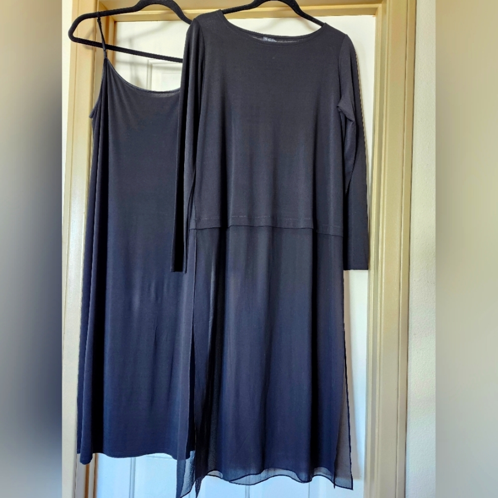 Eileen fisher 2-pc Black Dress Size SP